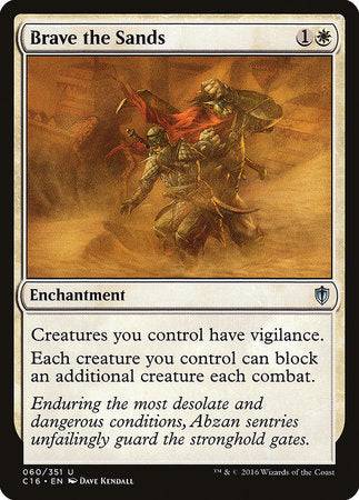 Brave the Sands [Commander 2016] - Destination Retro