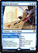 Brazen Borrower // Petty Theft  [Throne of Eldraine Prerelease Promos] - Destination Retro