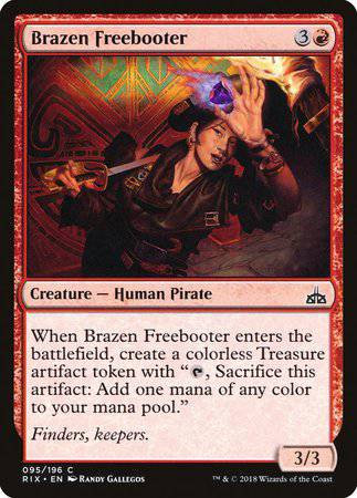 Brazen Freebooter [Rivals of Ixalan] - Destination Retro