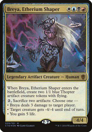 Breya, Etherium Shaper (Commander 2016) [Commander 2016 Oversized] - Destination Retro