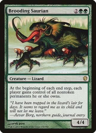 Brooding Saurian [Commander 2013] - Destination Retro