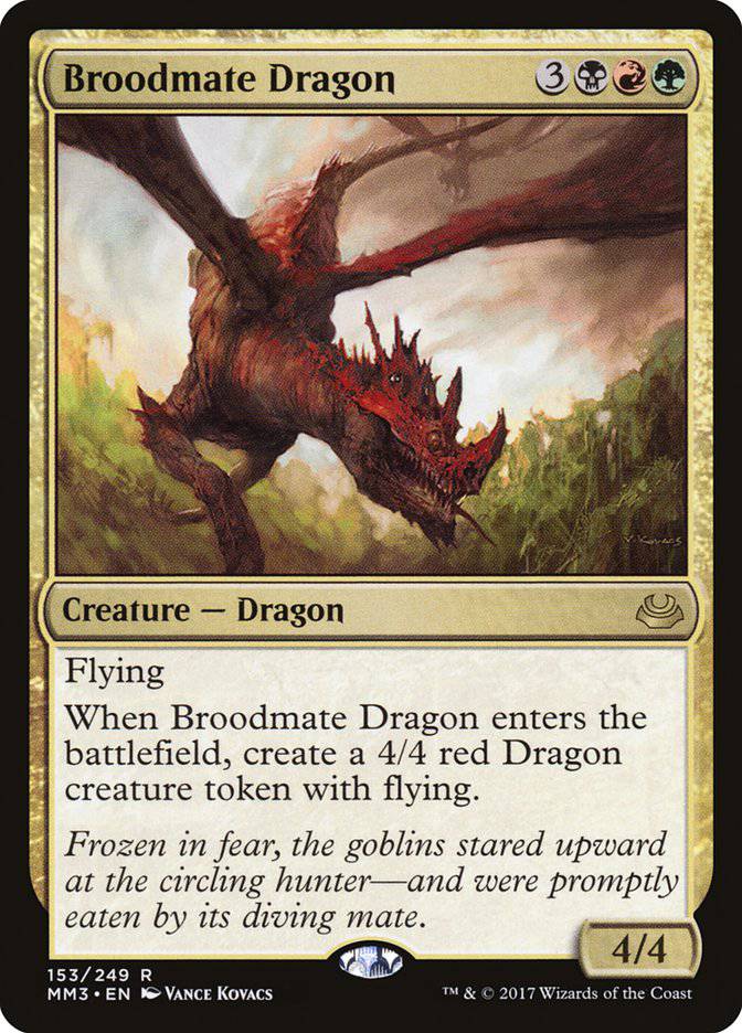 Broodmate Dragon [Modern Masters 2017] - Destination Retro
