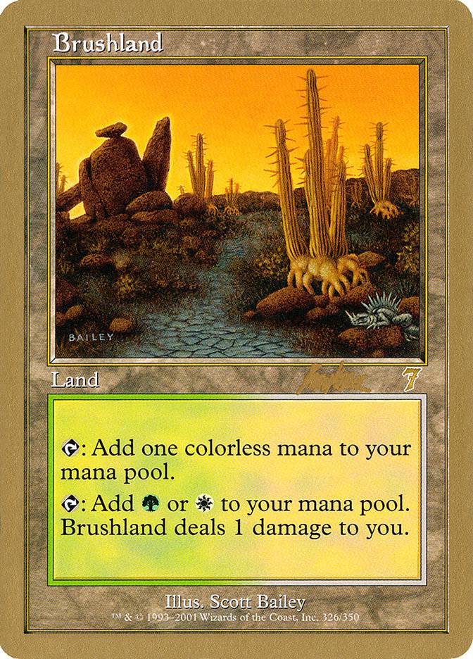 Brushland (Brian Kibler) [World Championship Decks 2002] - Destination Retro