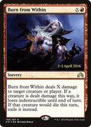 Burn from Within [Shadows over Innistrad Promos] - Destination Retro