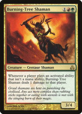 Burning-Tree Shaman [Guildpact] - Destination Retro