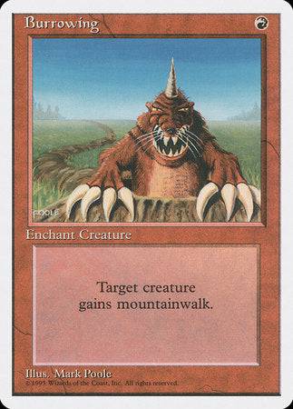 Burrowing [Fourth Edition] - Destination Retro