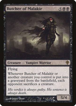 Butcher of Malakir [Worldwake] - Destination Retro