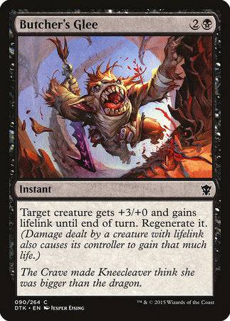Butcher's Glee [Dragons of Tarkir] - Destination Retro