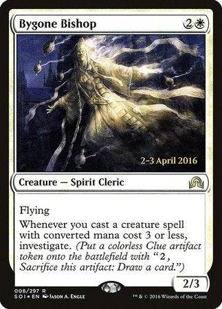 Bygone Bishop [Shadows over Innistrad Promos] - Destination Retro