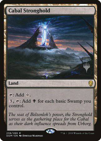 Cabal Stronghold [Dominaria Promos] - Destination Retro