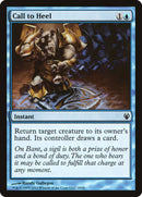 Call to Heel [Duel Decks: Izzet vs. Golgari] - Destination Retro