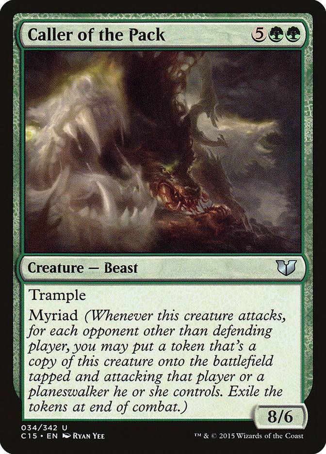 Caller of the Pack [Commander 2015] - Destination Retro