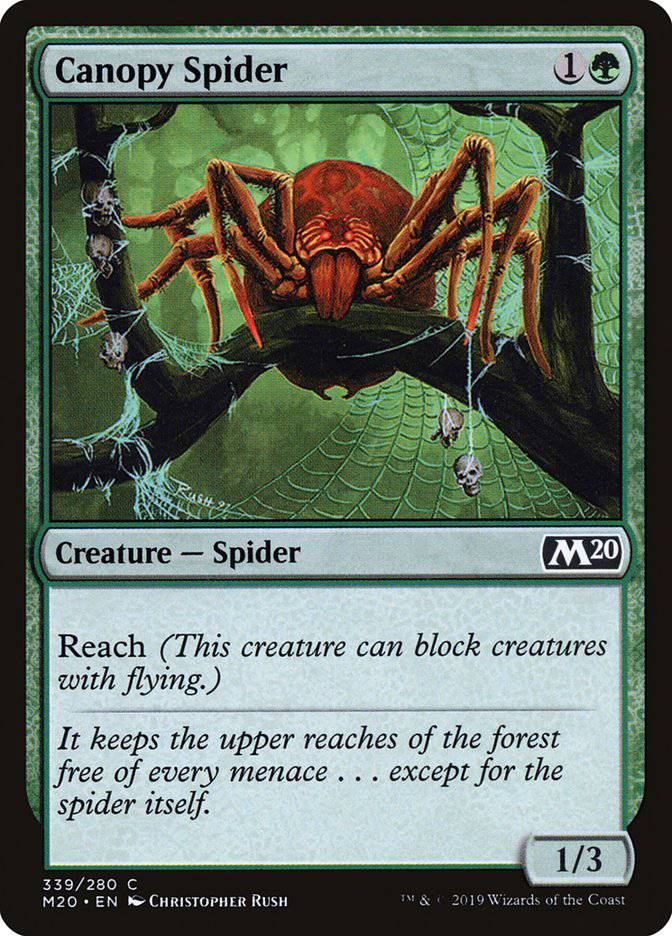 Canopy Spider [Core Set 2020] - Destination Retro
