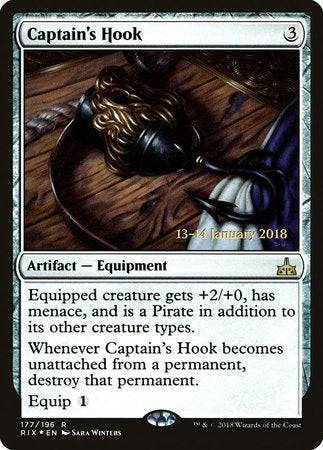 Captain's Hook [Rivals of Ixalan Promos] - Destination Retro