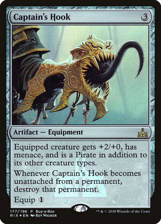 Captain's Hook [Rivals of Ixalan Promos] - Destination Retro