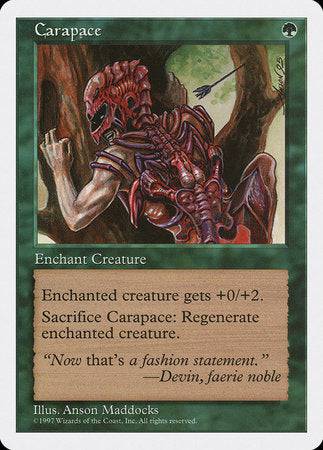 Carapace [Fifth Edition] - Destination Retro