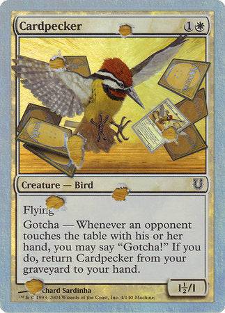 Cardpecker (Alternate Foil) [Unhinged] - Destination Retro