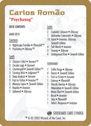 Carlos Romão Decklist [World Championship Decks 2002] - Destination Retro
