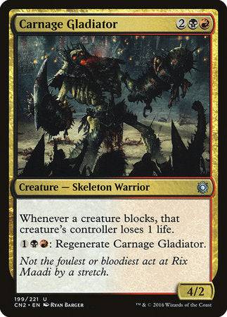 Carnage Gladiator [Conspiracy: Take the Crown] - Destination Retro