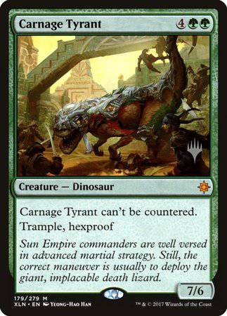 Carnage Tyrant [Ixalan Promos] - Destination Retro