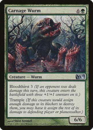 Carnage Wurm [Magic 2012] - Destination Retro