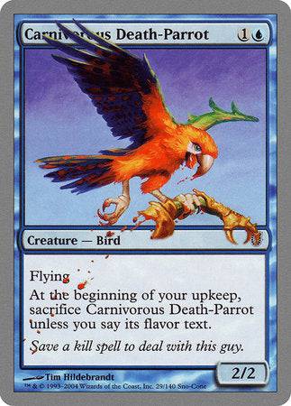 Carnivorous Death-Parrot [Unhinged] - Destination Retro
