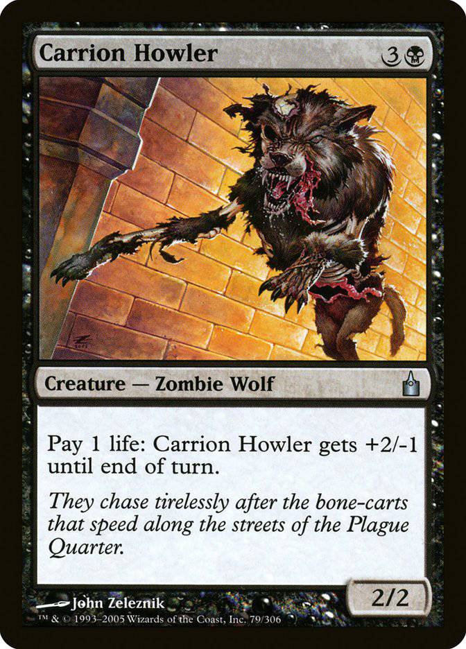 Carrion Howler [Ravnica: City of Guilds] - Destination Retro