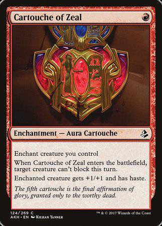 Cartouche of Zeal [Amonkhet] - Destination Retro