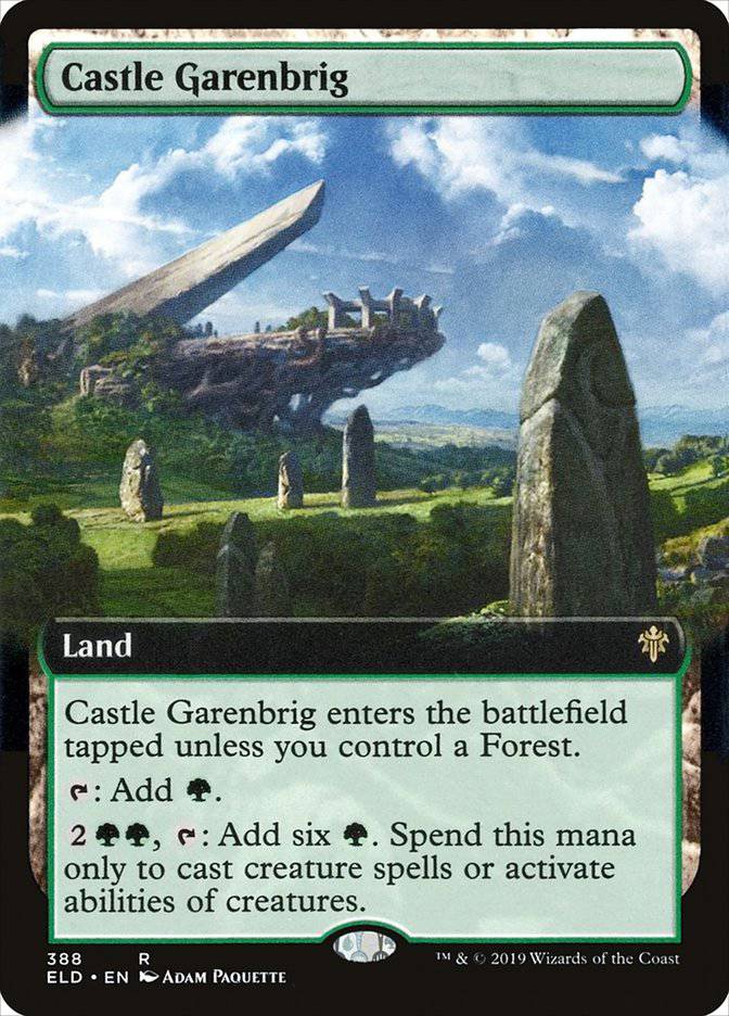 Castle Garenbrig (Extended Art) [Throne of Eldraine] - Destination Retro