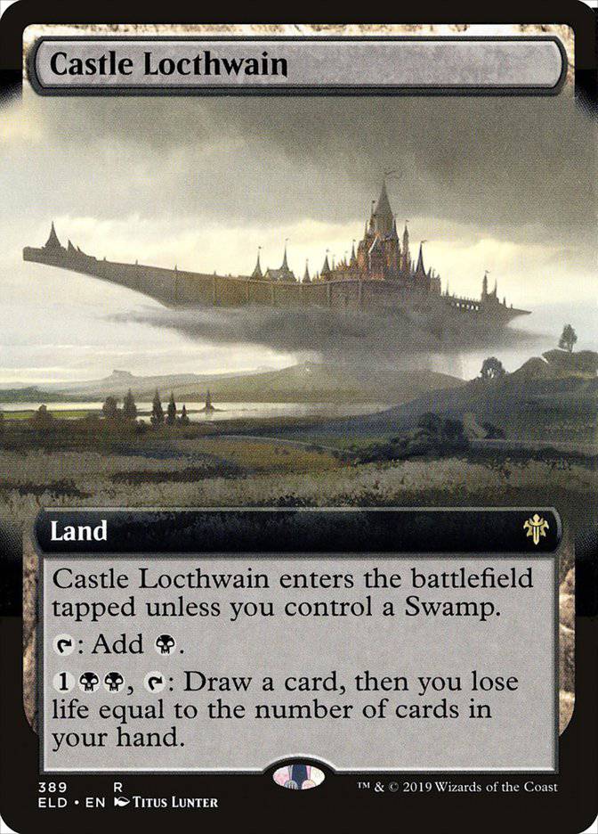 Castle Locthwain (Extended Art) [Throne of Eldraine] - Destination Retro