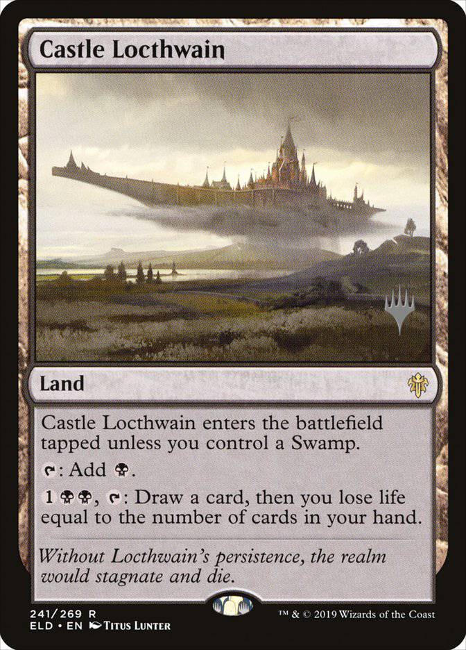 Castle Locthwain (Promo Pack) [Throne of Eldraine Promos] - Destination Retro