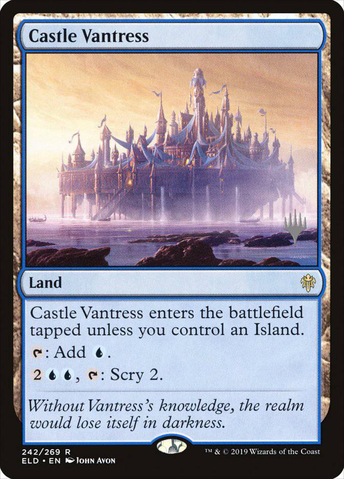 Castle Vantress (Promo Pack) [Throne of Eldraine Promos] - Destination Retro