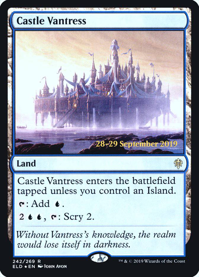 Castle Vantress  [Throne of Eldraine Prerelease Promos] - Destination Retro
