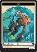 Cat // Soldier Double-sided Token [Commander 2018 Tokens] - Destination Retro