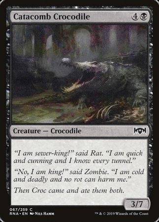 Catacomb Crocodile [Ravnica Allegiance] - Destination Retro