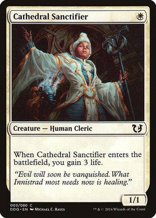 Cathedral Sanctifier [Duel Decks: Blessed vs. Cursed] - Destination Retro