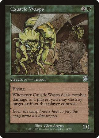 Caustic Wasps [Mercadian Masques] - Destination Retro