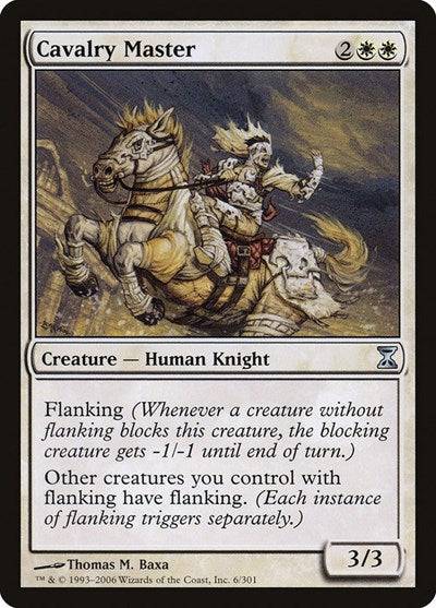 Cavalry Master [Time Spiral] - Destination Retro