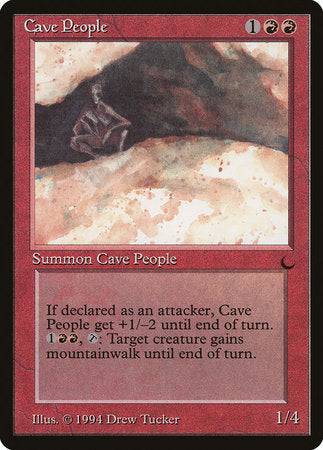 Cave People [The Dark] - Destination Retro