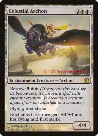 Celestial Archon [Theros Promos] - Destination Retro