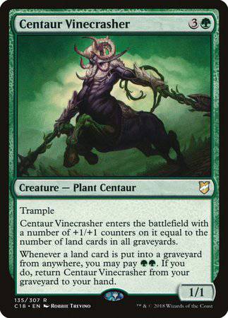 Centaur Vinecrasher [Commander 2018] - Destination Retro