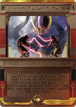 Chain Lightning [Amonkhet Invocations] - Destination Retro