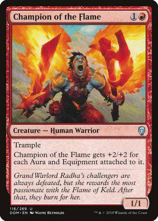 Champion of the Flame [Dominaria] - Destination Retro