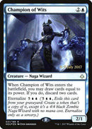 Champion of Wits [Hour of Devastation Promos] - Destination Retro