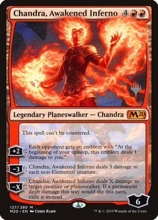 Chandra, Awakened Inferno [Core Set 2020 Promos] - Destination Retro