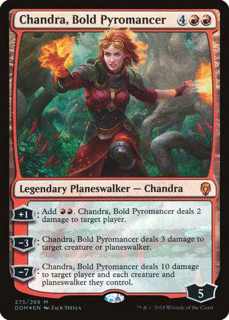 Chandra, Bold Pyromancer [Dominaria] - Destination Retro