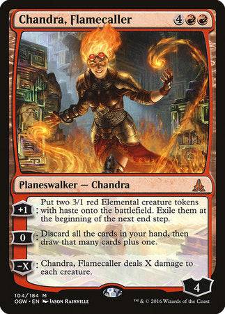 Chandra, Flamecaller [Oath of the Gatewatch] - Destination Retro
