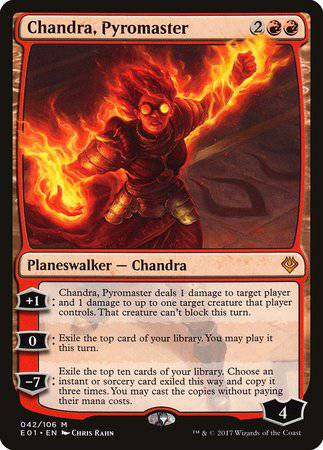 Chandra, Pyromaster [Archenemy: Nicol Bolas] - Destination Retro