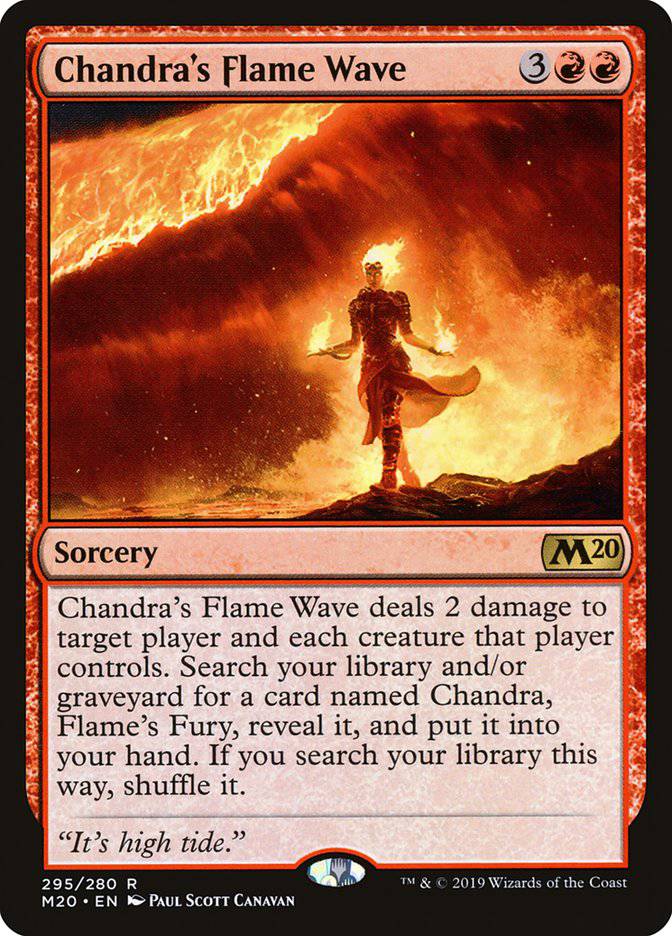 Chandra's Flame Wave [Core Set 2020] - Destination Retro