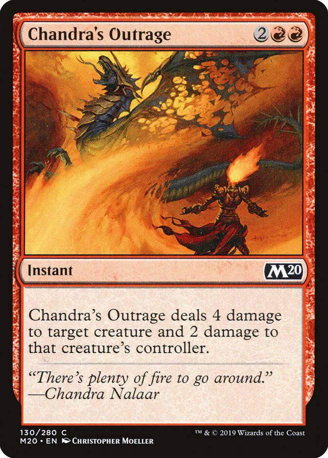 Chandra's Outrage [Core Set 2020] - Destination Retro
